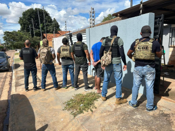Alvo de operao, lder de faco  preso pela Polcia Civil em Vrzea Grande
