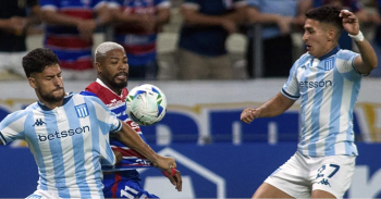 Fortaleza estreia na Libertadores com derrota para o Racing no Castelo