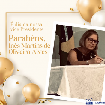 Desejamos os mais sinceros parabns  Engenheira Civil Ins Martins de Oliveira Alves!