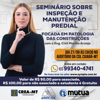 Seminario sobre  Inspeo e Manuteno Predial