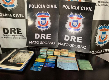 Polcia  apreende cartes e mais de R$ 26 mil durante investigao de trfico em Vrzea Grande