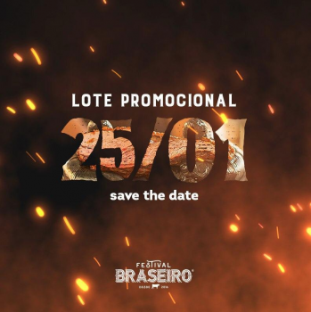 Festival Braseiro - Vendas do lote promocional - Gilda Portella