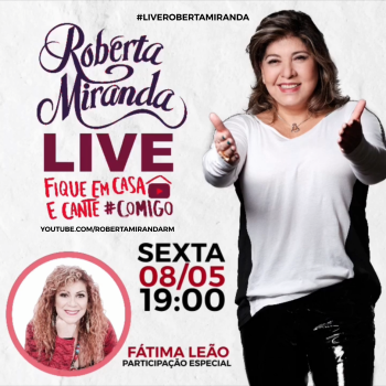 Roberta Miranda revela convidada especial para live