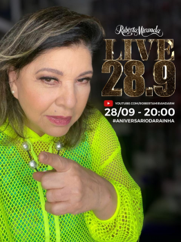 Roberta Miranda comemora aniversário com live especial para os fãs
