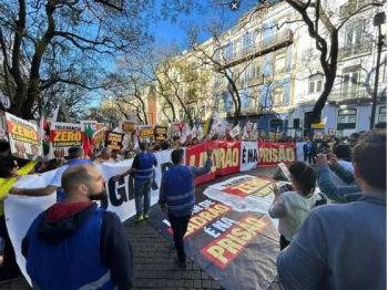 Lula  alvo de protestos organizados pela extrema direita em Lisboa