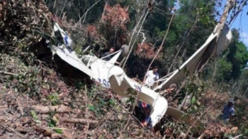 Avio de pequeno porte cai em MT e duas pessoas sobrevivem