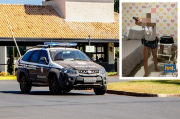 Vdeos mostram adolescente investigada empunhando arma em seu quarto; veja imagens exclusivas