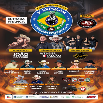 3 EXPOLAM EM LAMBARI DOESTE/MT