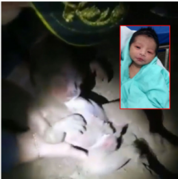 Polcia Civil prende av de recm-nascida enterrada vida por premeditar morte da beb indgena