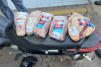 Polcia Civil prende suspeito de furtar peas de carne para revender em aougues