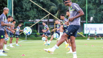 Cuiab embarca a Belo Horizonte e zagueiro ainda  dvida para duelo contra o Amrica-MG