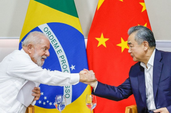 Lula se rene com chanceler chins em encontro preparatrio para visita do presidente da China