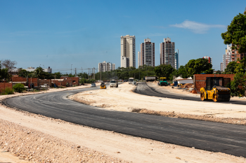 Obras do prolongamento da Avenida Parque do Barbado chegam a 90% de execuo