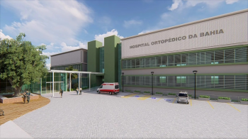 Governador inaugura Hospital Ortopdico do Estado, ao lado dos ministros Rui Costa e Nsia Trindade