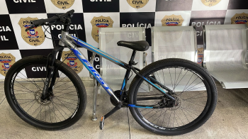 Polcia Civil prende em Barra do Garas suspeitos de anunciar bicicleta furtada pela internet