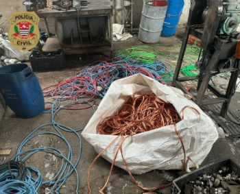 Operao Fio da Meada  deflagrada no combate ao mercado ilegal de fios de cobre subtrados