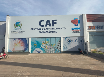 CAF de Barra do Garas distribuiu mais de 2,5 milhes de medicamentos e insumos para as Farmcias Bsicas do municpio