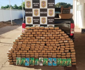 Polcia Civil apreende 210 tabletes de maconha em camionete na MT-010