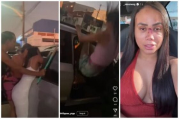 Influencer que quebrou confeitaria  agredida por bando em Paranatinga