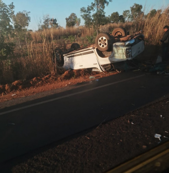 Motorista de 30 anos morre em capotamento na MT-246 nesta madrugada