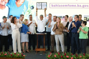 Governo sanciona lei que institui o Bahia Sem Fome e anuncia conjunto de aes que fortalecem o programa