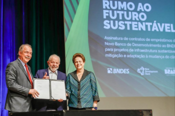 BNDES capta R$ 8,5 bilhes com banco do BRICS para investimento em sustentabilidade