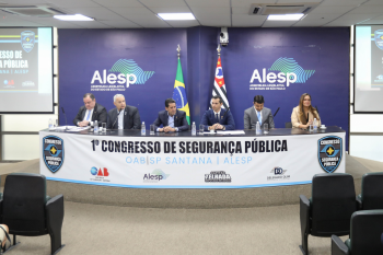 Alesp recebe o Ƈ Congresso de Segurana Pblica'