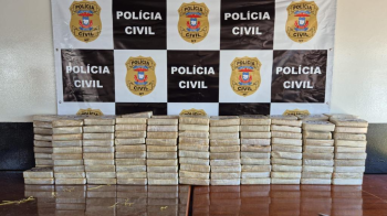 Polcia Civil apreende 211 tabletes de pasta base de cocana em Mirassol d>Oeste