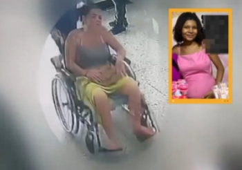 Novas imagens mostram suspeita de matar Emily chegando  maternidade com familiares e beb; assista