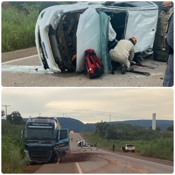 Grave acidente na MT-100 em Pontal do Araguaia deixa uma vtima fatal