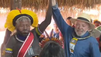 Em MT, Lula diz que indgenas tm direito a quantas terras forem necessrias; veja vdeo