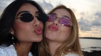 Virginia presenteia amiga com bolsa e culos de luxo: Quase R$ 15 mil