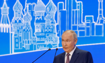 Presidente russo Vladimir Putin em Moscou