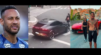Ferrari de Neymar  do mesmo modelo que Chrys Dias teve que devolver  montadora Reproduo/Instagram