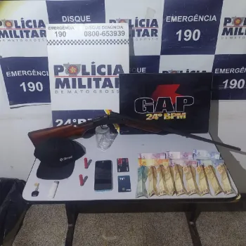 Pol�cia Militar prende homem em flagrante ap�s roubo na Capital