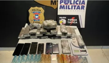 Dois homens suspeitos de tr�fico de drogas foram presos