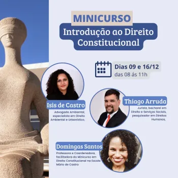 ESCOLA ESTADUAL RECEBE O PROJETO �JOVEM CONSTITUCIONALIZADO�