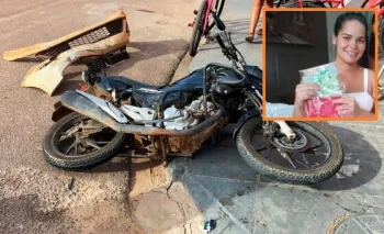 Gestante e beb morrem em grave acidente entre motocicleta e Gol
