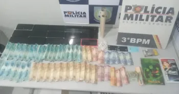 PM prende dupla responsvel por golpes virtuais, trfico de drogas e associao criminosa