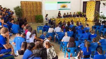 EE Maria Esther realiza seminrio estudantil com o protagonismo dos jovens no Campo