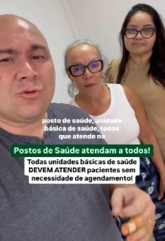 Abilio acaba com atendimento por bairros e hora marcada em postos de sade