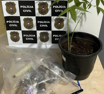 Operao Eco flagra ponto de venda de drogas e prende dois adultos em Canarana