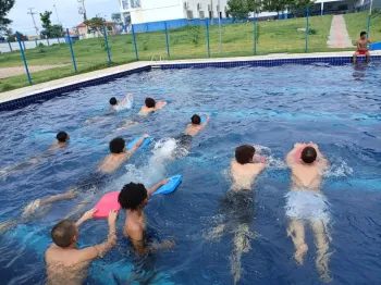 Escolas da Rede Estadual se transformam em espaos de convivncia e diverso para pais e alunos aos sbados