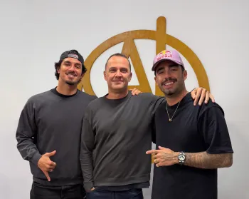 Gabriel Medina, Marcelus Viana e Pedro Scooby