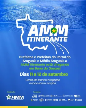 Barra do Gar�as recebe 5� edi��o do AMM Itinerante nos dias 11 e 12 de setembro