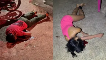 Homem e mulher s�o executados a tiros em bar no interior de MT