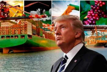 Exporta��es brasileiras aos EUA caem 18,5% ap�s tarifas de Trump