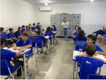 Escolas da rede estadual realizam ciclo de capacita��o com foco nas avalia��es do Saeb 2025