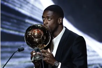 Bola de Ouro 2025: Demb�l� � eleito o melhor jogador do mundo.