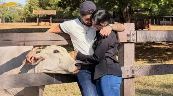 Z Felipe e Ana Castela encantam fs com foto romntica: >O casal que o Brasil ama>